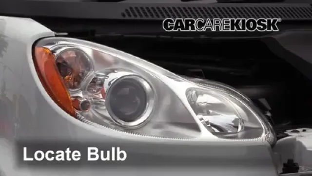 2014 Smart Fortwo Passion 1.0L 3 Cyl. Éclairage Feux de croisement (remplacer l'ampoule)